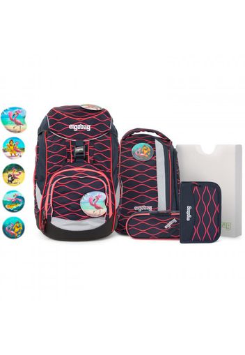 Pack-set zaino scolastico con accessorio set di 6pz.