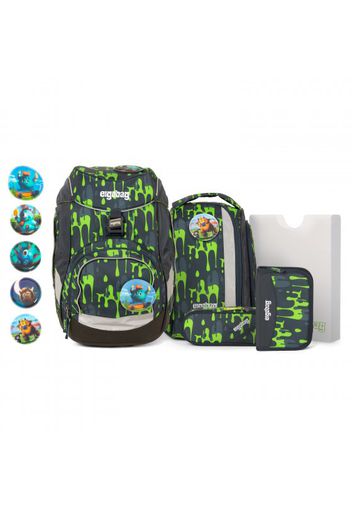 Pack-set zaino scolastico con accessorio set di 6pz.