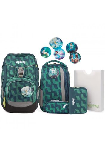 Ergobag pack zaino scolastico con accessorio set di 6pz.