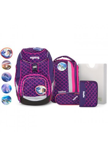 Special edition stripes zaino per la scuola con accessorio set 7pz. 35 cm