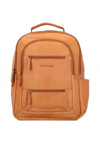 Schulmeister zaino pelle 39 cm scomparto laptop cognac