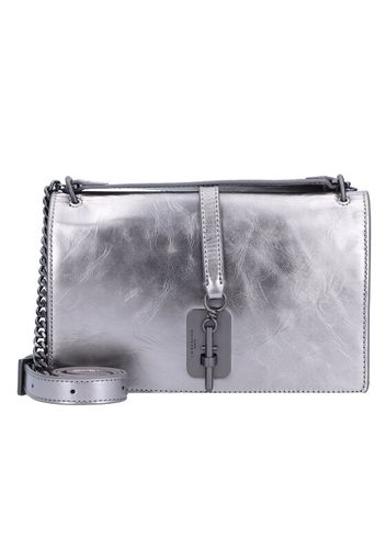 Meryl borsa a tracolla pelle 23 cm silver lead