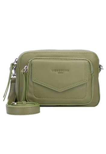 Sara borsa a tracolla pelle 20 cm moss