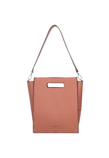 Borsa a spalla pelle 29 cm dusty blush