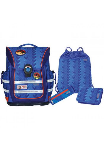 Mcneill ergo pure flex zaino scolastico con accessorio set di 4pz.