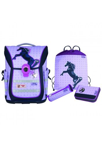 Mcneill ergo pure flex zaino scolastico con accessorio set di 4pz.