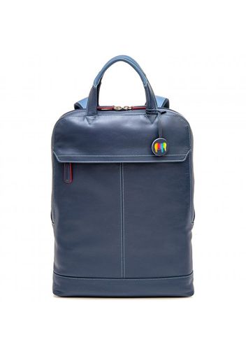 Mywalit slim backpack zaino pelle 40 cm scomparto laptop