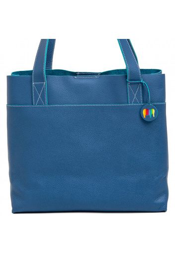 Mywalit vancouver shopper borsa tote pelle 32 cm