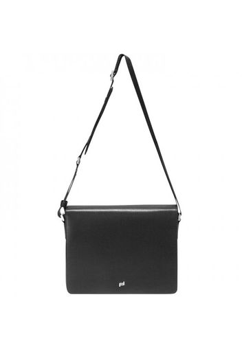 French classic 3.0 messenger cartella pelle 36 cm scomparto laptop