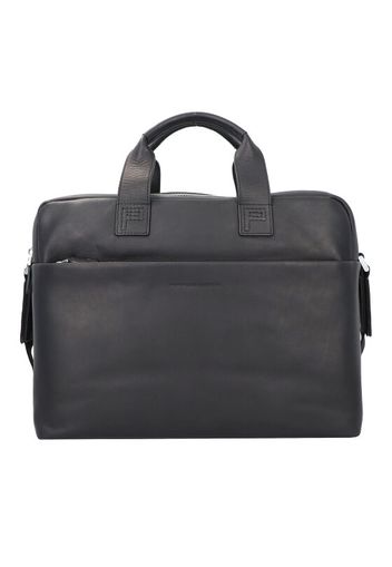 Urban courier 2.0 cartella pelle 39 cm scomparto laptop black