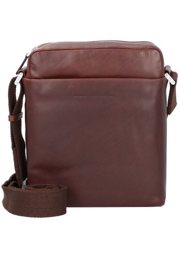 Urban courier 2.0 borsa a tracolla pelle 21 cm darkbrown