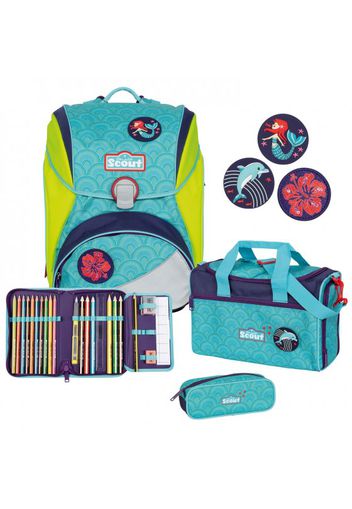 Alpha zaino scuola e accessori (set 4 pz)