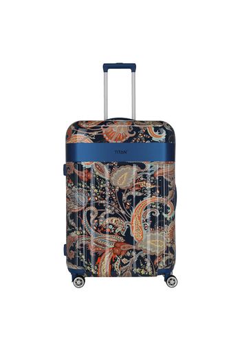 Spotlight flash l valigia 4 ruote 76 cm paisley blue