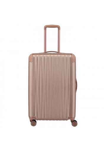 Barbara glint valigia 2 ruote 67 cm rose metallic