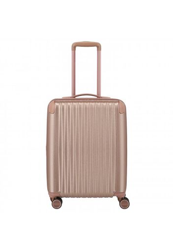 Barbara glint valigia di cabina 2 ruote 55 cm rose metallic