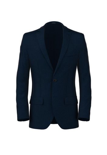 Blazer da uomo su misura, Vitale Barberis Canonico, Blu Flanella Cardata, Autunno Inverno | Lanieri