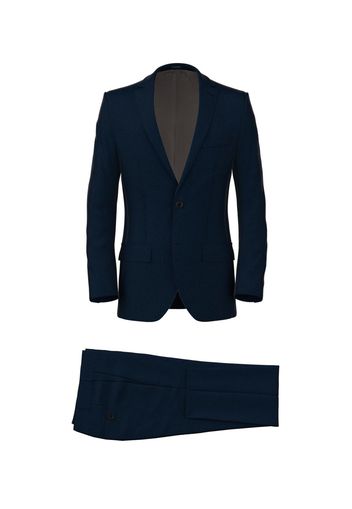 Abito da uomo su misura, Vitale Barberis Canonico, Blu Flanella Cardata, Autunno Inverno | Lanieri