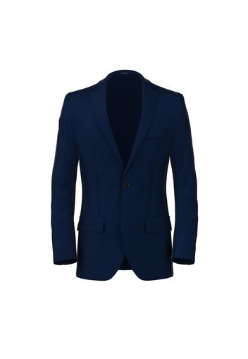 Blazer da uomo su misura, Reda, Icon Blu Occhio di Pernice, Quattro Stagioni | Lanieri