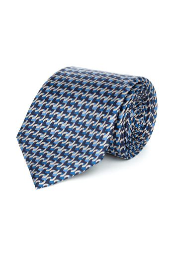 Cravatta su misura, Lanieri, Incastro Blu, Quattro Stagioni | Lanieri