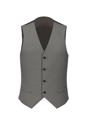 Gilet da uomo su misura, Lanificio Zignone, Flanella Tela Cashmere Grigio, Autunno Inverno | Lanieri