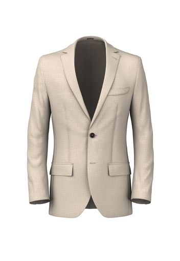 Blazer da uomo su misura, Marzotto, Flanella Twill Crema, Autunno Inverno | Lanieri