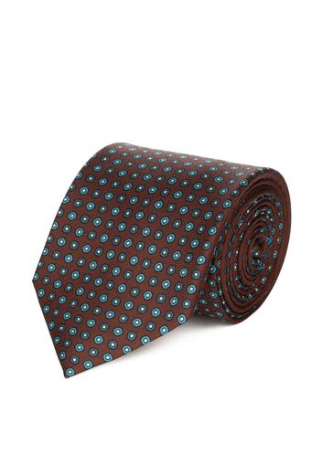 Cravatta su misura, Lanieri, 100% Seta Marrone, Quattro Stagioni | Lanieri