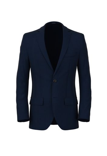 Blazer da uomo su misura, Reda, Blu 100% Lana Merino, Quattro Stagioni | Lanieri