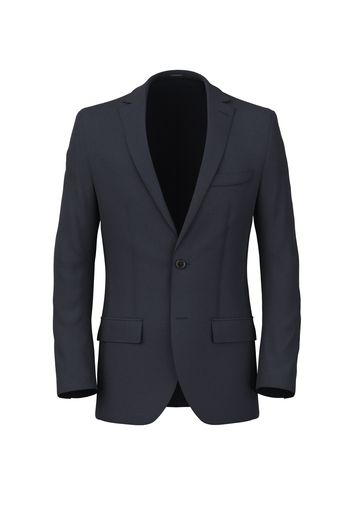 Blazer da uomo su misura, Loro Piana, Blu 100% Lana Traspirante, Quattro Stagioni | Lanieri