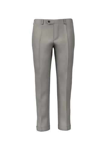 Pantaloni da uomo su misura, Reda Flexo, Grigio Chiaro Comfort Stretch, Quattro Stagioni | Lanieri