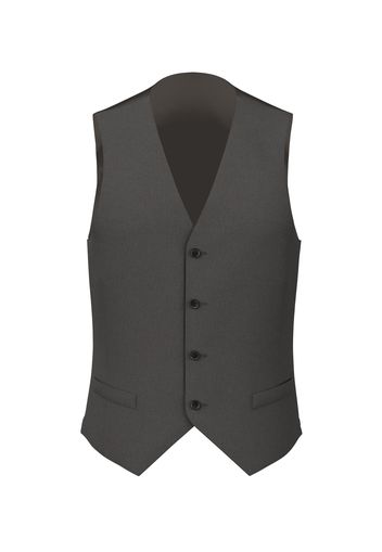 Gilet da uomo su misura, Loro Piana, Grigio 100% Lana Traspirante, Quattro Stagioni | Lanieri