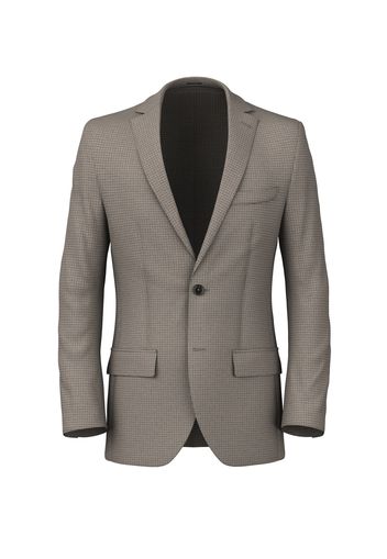 Blazer da uomo su misura, Vitale Barberis Canonico, Marrone Lana Seta Lino, Quattro Stagioni | Lanieri