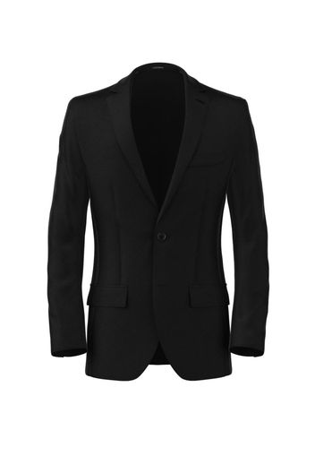 Blazer da uomo su misura, Reda, Twill Nero 100% Lana, Quattro Stagioni | Lanieri