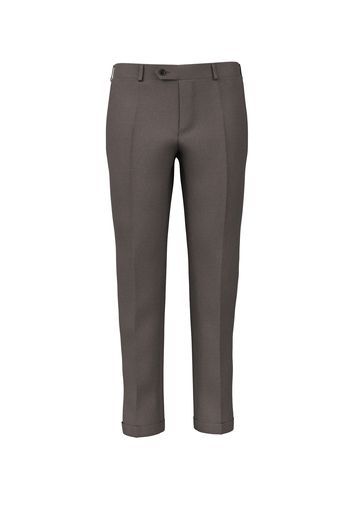 Pantaloni da uomo su misura, Lanificio Zignone, Marrone in Tela di Lana e Cashmere, Autunno Inverno | Lanieri