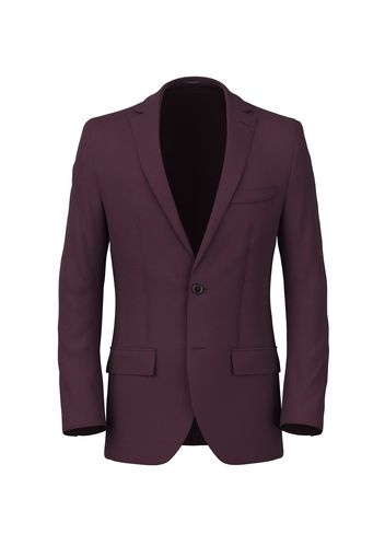 Blazer da uomo su misura, Pontoglio, Viola in Velluto Corduroy di Cotone, Autunno Inverno | Lanieri