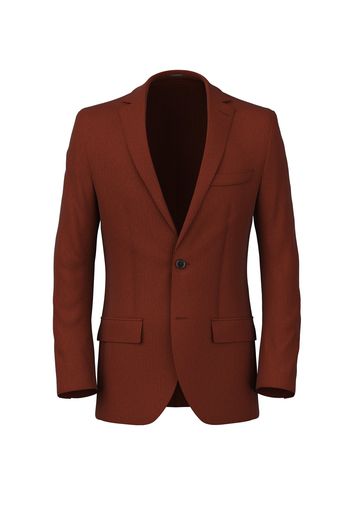 Blazer da uomo su misura, Pontoglio, Rosso in Velluto Corduroy di Cotone, Autunno Inverno | Lanieri