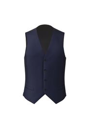 Gilet da uomo su misura, Loro Piana, Blu Twill, Quattro Stagioni | Lanieri