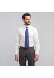 Camicia da uomo su misura, Canclini, Eco Oxford Bianca Cotone Organico, Quattro Stagioni | Lanieri