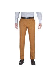 Chino da uomo su misura, Solbiati, Twill Senape, Quattro Stagioni | Lanieri