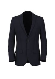 Blazer da uomo su misura, Reda, Flanella Pettinata Blu Scuro, Autunno Inverno | Lanieri