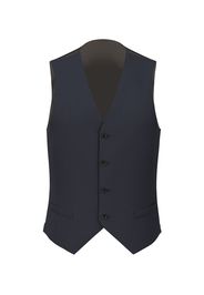 Gilet da uomo su misura, Loro Piana, Blu 100% Lana Traspirante, Quattro Stagioni | Lanieri