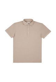 Polo da uomo su misura, Maglificio Maggia, Beige 100% Cotone, Quattro Stagioni | Lanieri