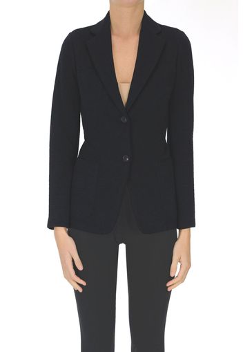 Blazer in misto cotone