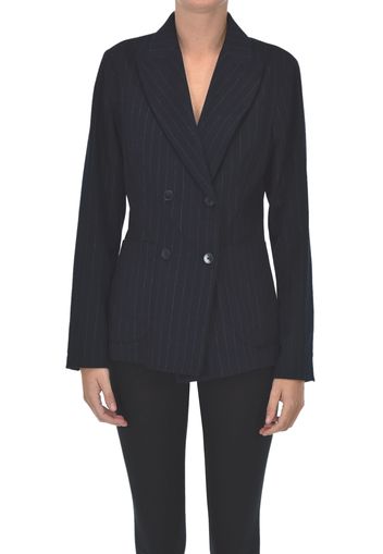 Blazer doppiopetto gessato