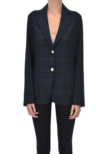 Blazer stampa check