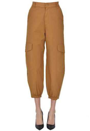 Pantaloni cargo in cotone