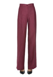 Pantaloni a palazzo in lino