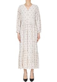 Abito in cotone con ricami