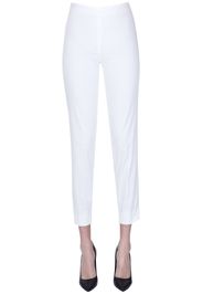 Pantaloni slim in cotone