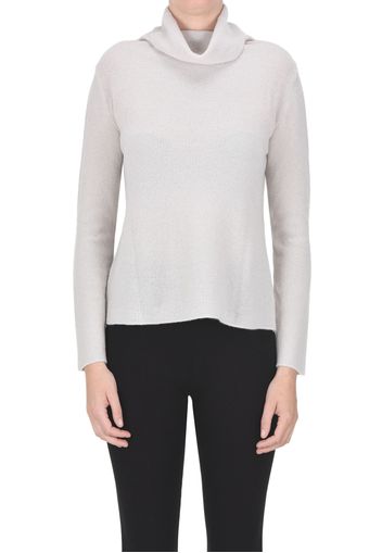 Pullover dolcevita in cashmere