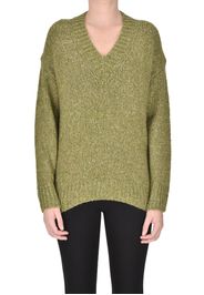 Pullover in maglia melange